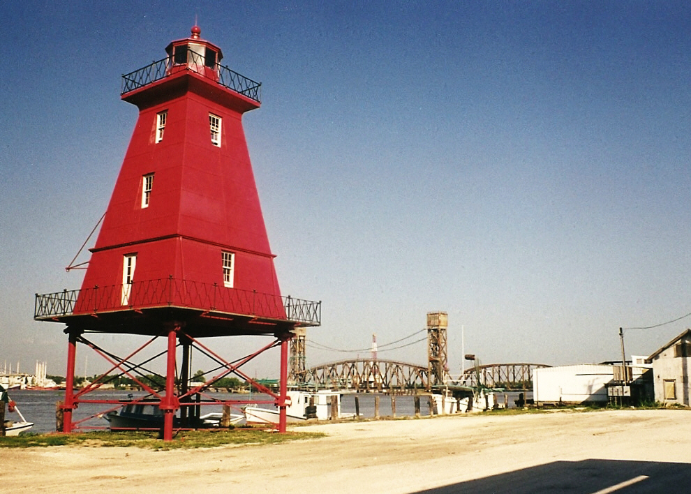 Southwest Reef Lighthouse, Berwick, Louisiana